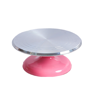 10" Plastic Bottom Aluminum Alloy Turntable