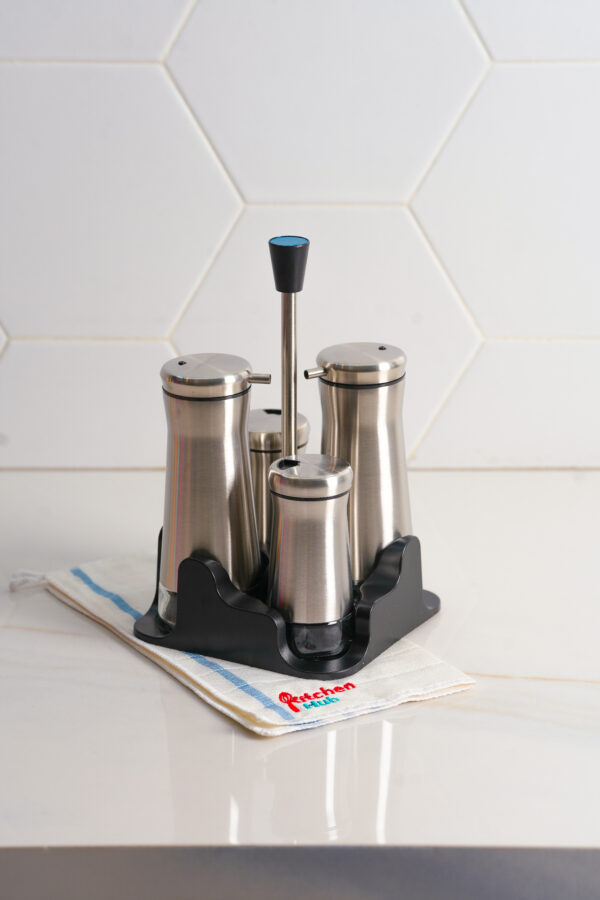 Condiment Bottle Set of 4
